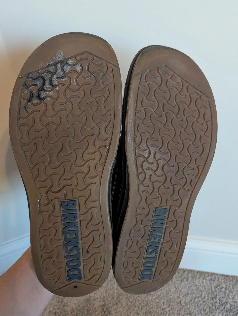 Birkenstock Memphis Brown Leather Oxfords EU 43